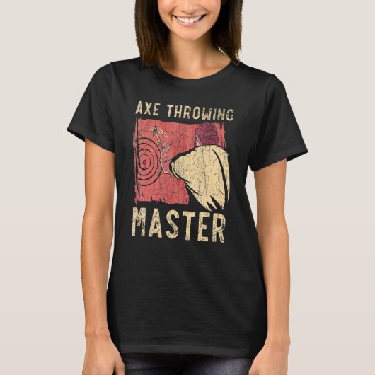 Ax Throwing Master Hatchet Thrower Ax Throw Lumb T-Shirt (Vorderseite)