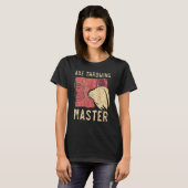 Ax Throwing Master Hatchet Thrower Ax Throw Lumb T-Shirt (Vorne ganz)