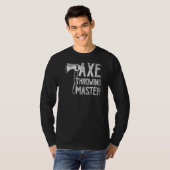 Ax Throwing Master Hatchet Thrower Lumberjack T-Shirt (Vorne ganz)