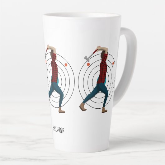 Ax Throwing Milchtasse (Rechte Ecke)