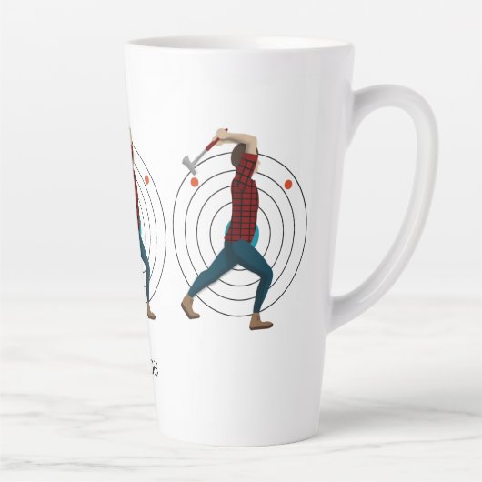 Ax Throwing Milchtasse (Rechts)