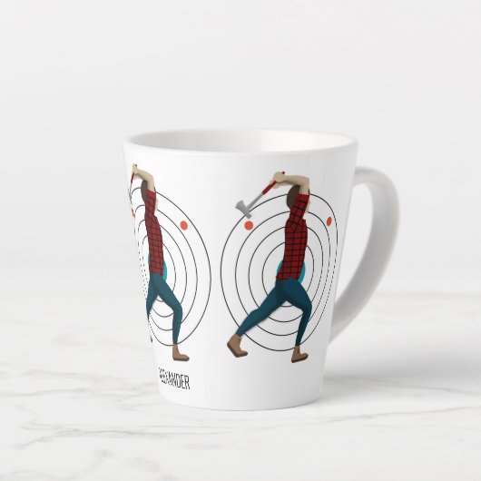 Ax Throwing Milchtasse (Rechte Ecke)