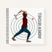 Ax Throwing Notizblock (Vorderseite)