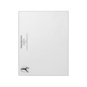 Ax Throwing Notizblock (Rotiert)