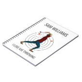 Ax Throwing Notizblock (Linke Seite)