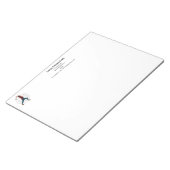 Ax Throwing Notizblock (angewinkelt)