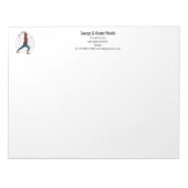 Ax Throwing Notizblock (Vorderseite)