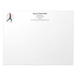 Ax Throwing Notizblock