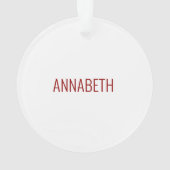 Ax Throwing Ornament (Rückseite)