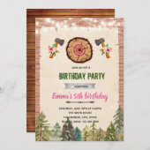 AX THROWING-Party Einladung (Vorne/Hinten)