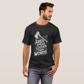 Ax-Throwing Precision Ax Sport Throw T-Shirt (Vorne ganz)