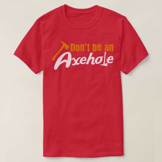 Ax Throwing Puppe Axehole Tomahawk Axes Lumberjack T-Shirt (Design vorne)