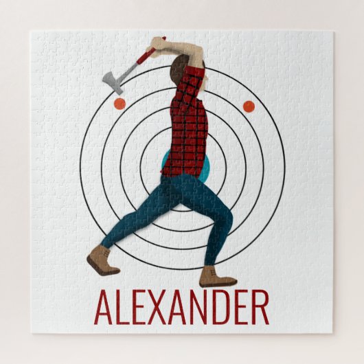 Ax Throwing Puzzle (Vertikal)