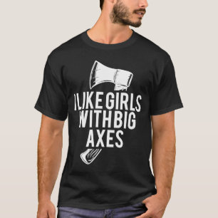 Ax Throwing Sharpener Hatchet Throwing Game T-Shirt