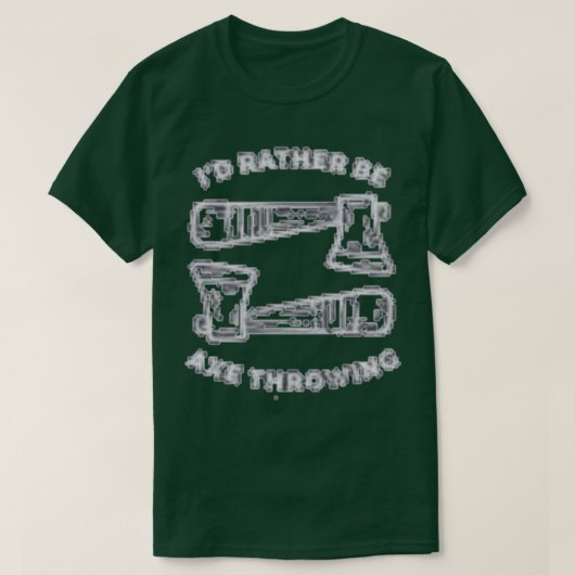 Ax throwing Sprichwort 36 T-Shirt (Design vorne)