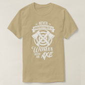 Ax-Throwing-Turbo-Turm für den Wettbewerb 7 T-Shirt (Design vorne)