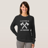 Ax Throwing- und Sharp-Object-Zielspiele T-Shirt (Vorne ganz)