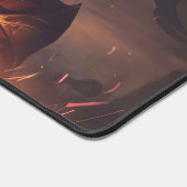 Ax Wielder Gaming Desk Mat | High Noon Cowboy Pad Schreibtischunterlage (Ecke)