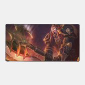 Ax Wielder Gaming Desk Mat | Weapon Master Design Schreibtischunterlage (Vorderseite)