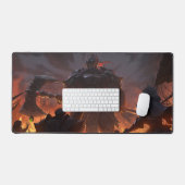 Ax Wielder Gaming Desk Mat | Weapon Master Design Schreibtischunterlage (Tastatur & Maus)