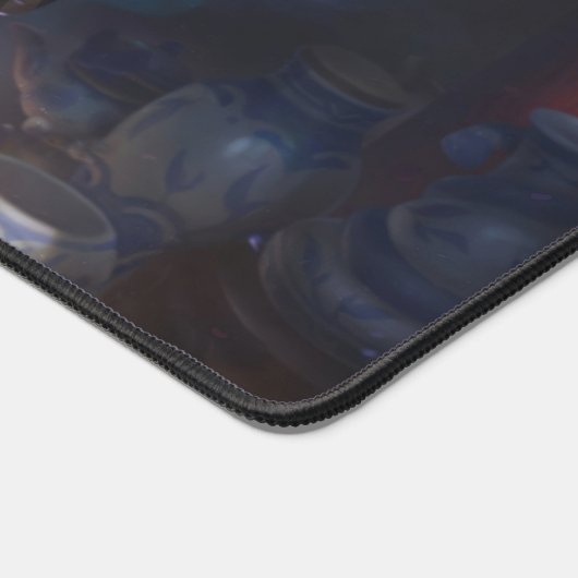 Ax Wielder Gaming Desk Mat | Weapon Master Design Schreibtischunterlage (Ecke)