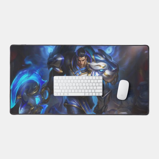 Ax Wielder Gaming Desk Mat | Weapon Master Design Schreibtischunterlage (Tastatur & Maus)