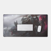 Ax Wielder Gaming Desk Mat | Weapon Master Design Schreibtischunterlage (Tastatur & Maus)