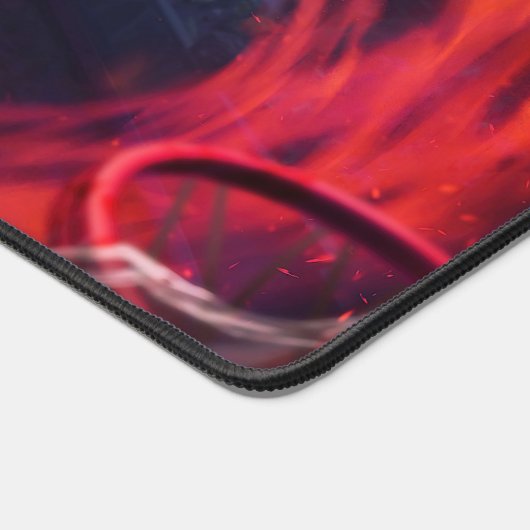 Ax Wielder Gaming Desk Mat | Weapon Master Design Schreibtischunterlage (Ecke)