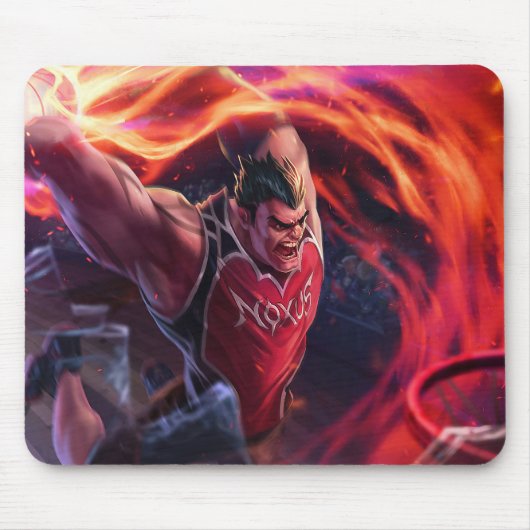 Ax Wielder Gaming Mousepad | Legendäre Kriegerin (Vorne)