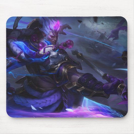 Ax Wielder Gaming Mousepad | Legendäre Kriegerin (Vorne)