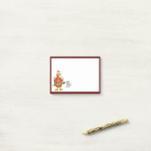 Ax-Wielding Türkei Rede Post-it Klebezettel (Auf Schreibtisch)