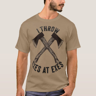 Ax wirft Tomahawk-Doppelaxt-Geschenk 9 T-Shirt