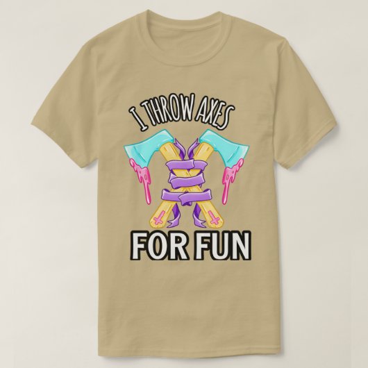 Ax-Wurf 6 1 T-Shirt (Design vorne)