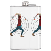 Ax-Wurf Flachmann (Rückseite)