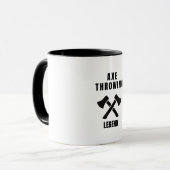 Ax-Wurf-Legende Tasse (Vorderseite Links)