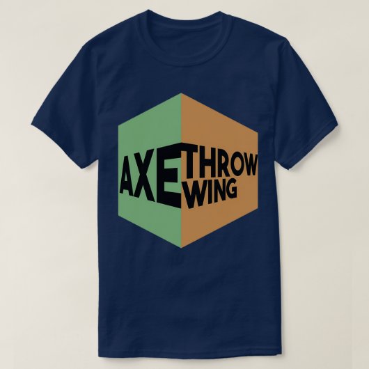 Ax-Wurfziel 21 T-Shirt (Design vorne)