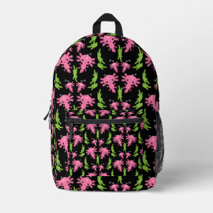 Axaotl Salamander Kids Gift Bedruckter Rucksack