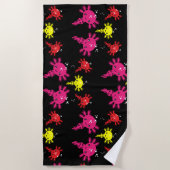 Axaotl Salamander Kids Gift Strandtuch (Vorderseite)