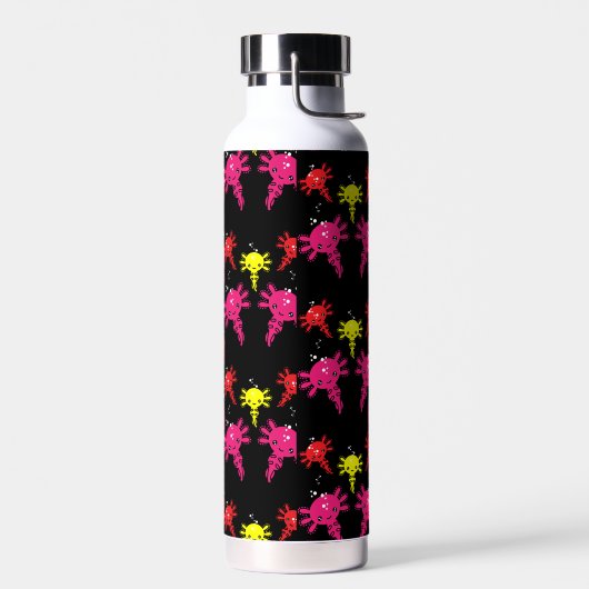 Axaotl Salamander Kids Gift Trinkflasche (Links)