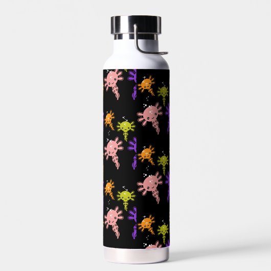 Axaotl Salamander Kids Gift Trinkflasche (Links)