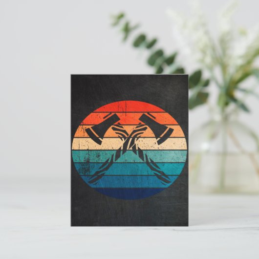 Axe Throwing Hatchet Einladung (Stehend Vorderseite)