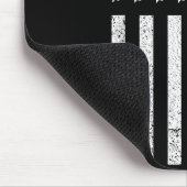 Axe Throwing Novelty For Men Women Ax Thrower Axe Mousepad (Ecke)