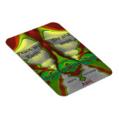 AXEL~ CHRISTMAS Karte Hell! ~ Magnet (Rechte Seite)