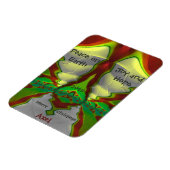 AXEL~ CHRISTMAS Karte Hell! ~ Magnet (Linke Seite)