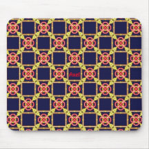 AXEL ~ Fluor Abstraktes Muster ~ Personalisiert