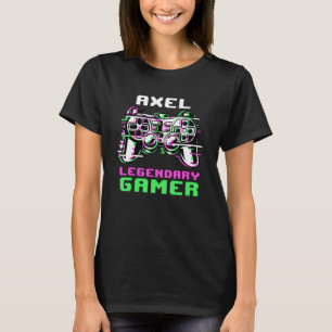 Axel Legendary Gamer Personalized T-Shirt