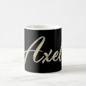 Axel Name whitegold Tasse Teetasse Kaffeetasse (Mittel)