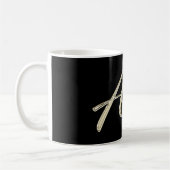 Axel Name whitegold Tasse Teetasse Kaffeetasse (Links)