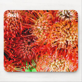 AXEL ~ Personalisiert streitige Banksia ~ Mousepad