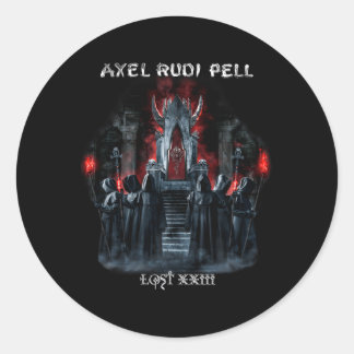 Axel Rudi Pell Lost Xxiii Runder Aufkleber